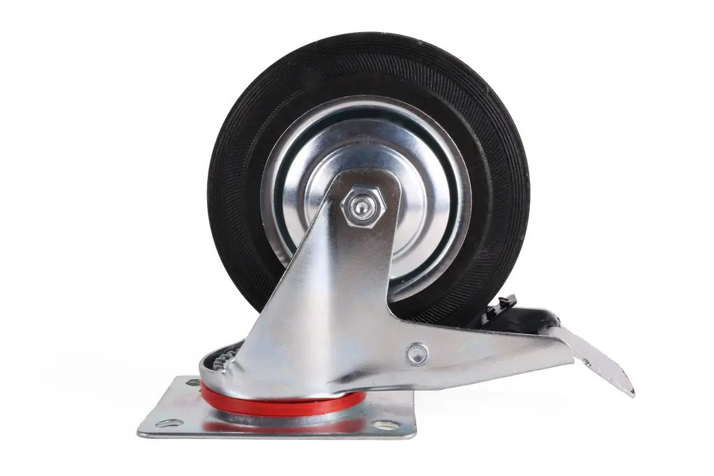 [004772 ZEN24] Swivel castor + brake 160 mm