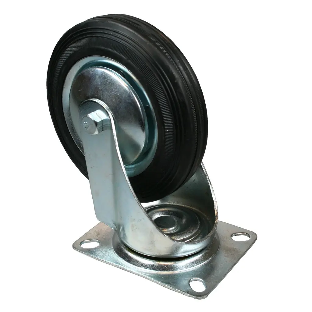 Roulette pivotante 160 mm
