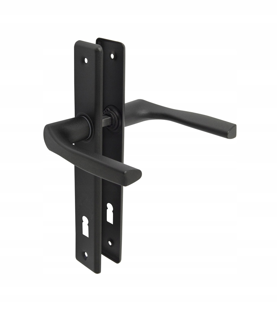 Door handle for doors 72, key, black, adgo