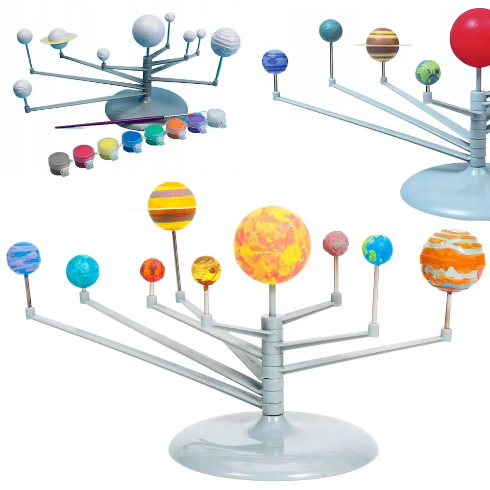 Educational 3D Solar System Painting Kit