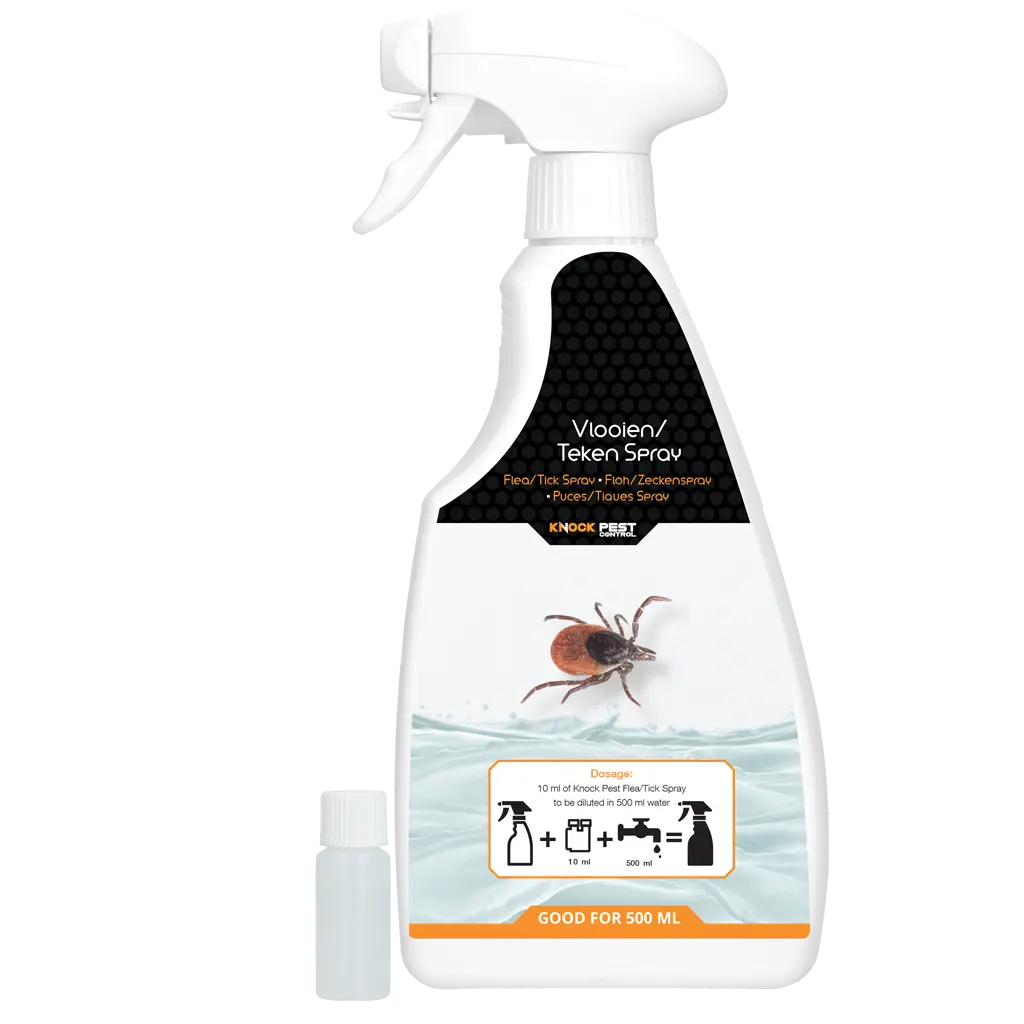 [KNOC5022 ZEN24] Knock Pest Flea/Tick Spray - 500 ml