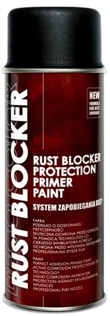 [LR3000 ZEN24] Anti-rust corrosion varnish spray 3000 RUSTBLOCKER Red 400ml