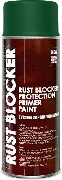 [LR6005 ZEN24] Anti-rust paint spray RUST BLOCKER Green 6005 400ml