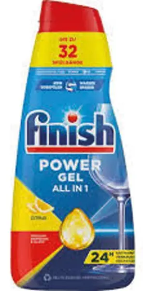 [2091 ZEN24] Finish Power Gel Lave-Vaisselle 650ml Agrumes