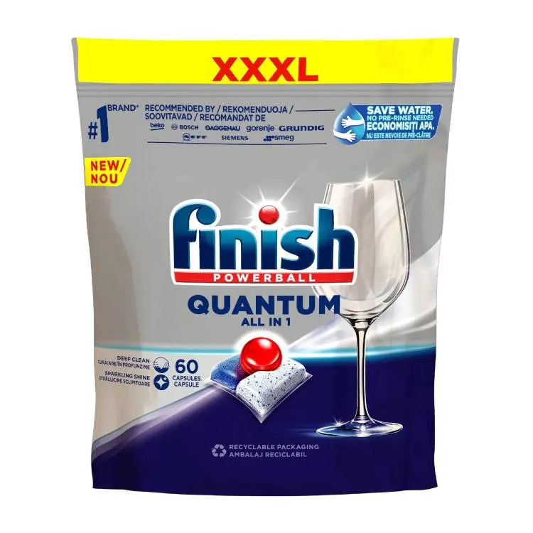 [590825 ZEN24] Finish Dishwasher Capsules Quantum Regular