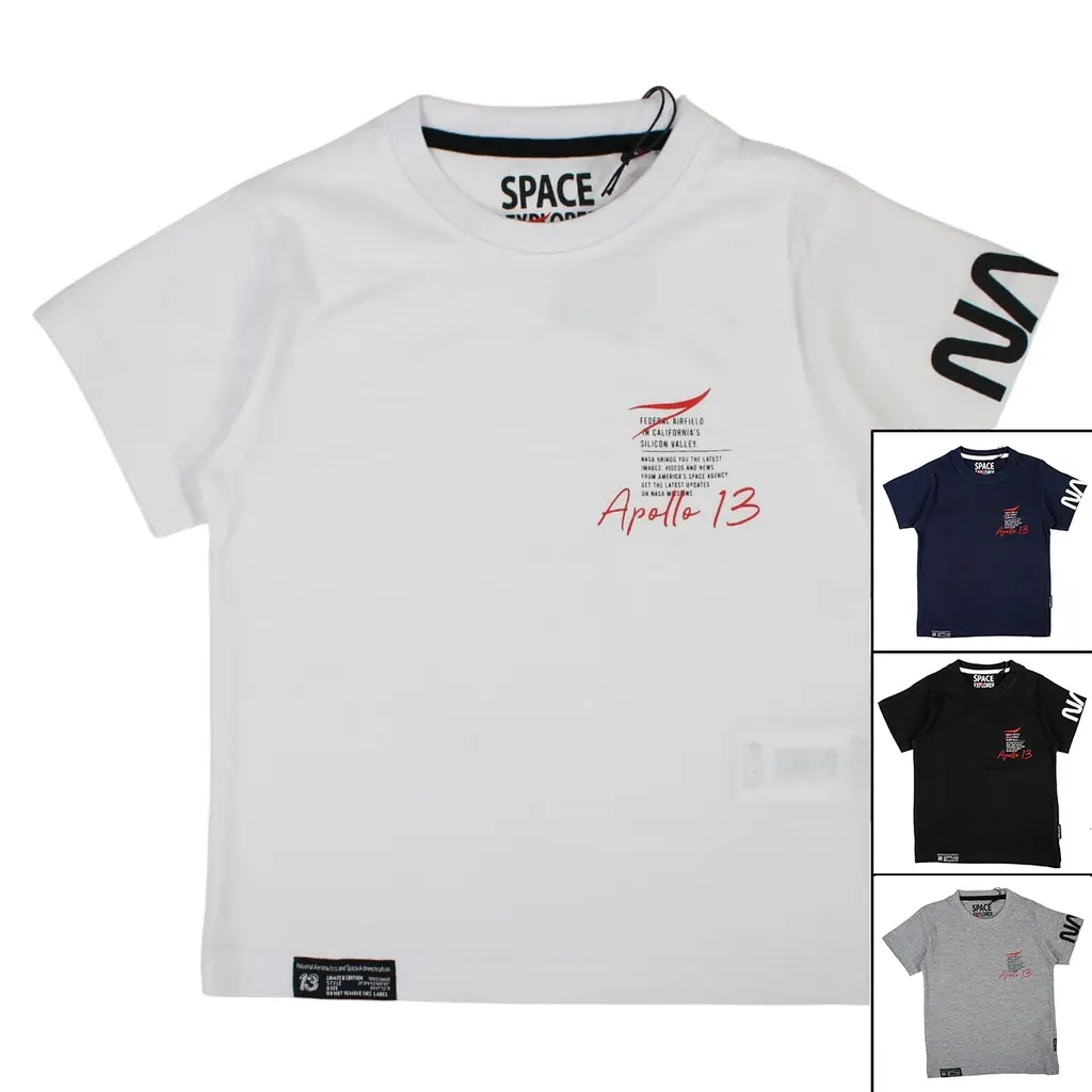 [GNS8004 TS KIDS ZEN24] T-shirt manches courtes garçon Nasa