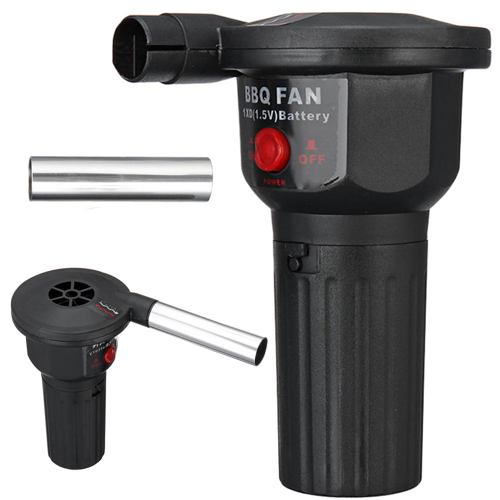 Electric blower for grill, fireplace stove ba