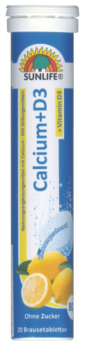 Sunlife Calcium effervescent tablets 20s