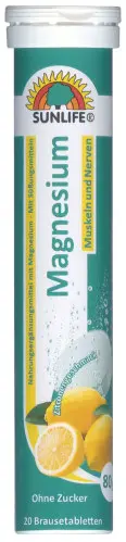 [2208394-4 ZEN24] Sunlife Magnesium Effervescent Tablets 20s