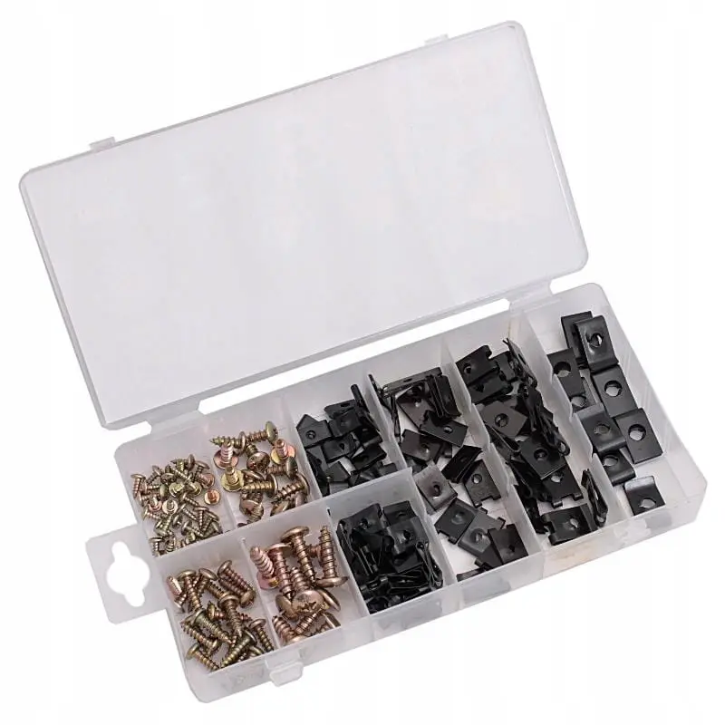 Jeu de vis de rondelle 170pc