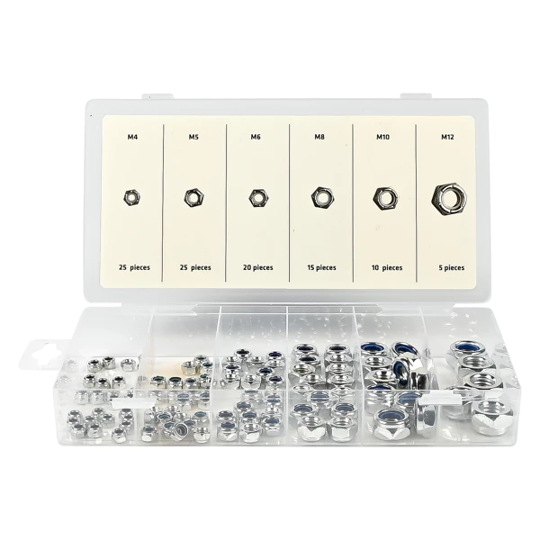 Self-locking nut set 100 pc
