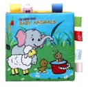 [YY-026] Livre en tissu sensoriel Baby Animals