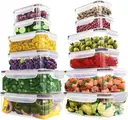[12pcBt] Set of 12 microwave storage boxes, freezer
