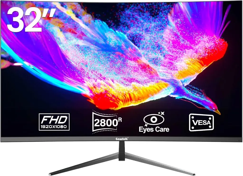 Ecran Ultra-fin 32" Full HD 1920*1080 Incurvé