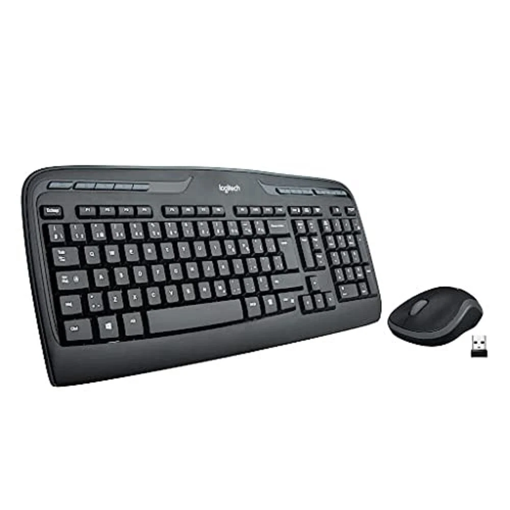 [920-010322] Logitech Wireless Desktop MK320 — Azerty Keyboard + Wireless Mouse
