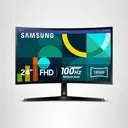SAMSUNG 24" Essential S3 Curved Screen FHD 100Hz