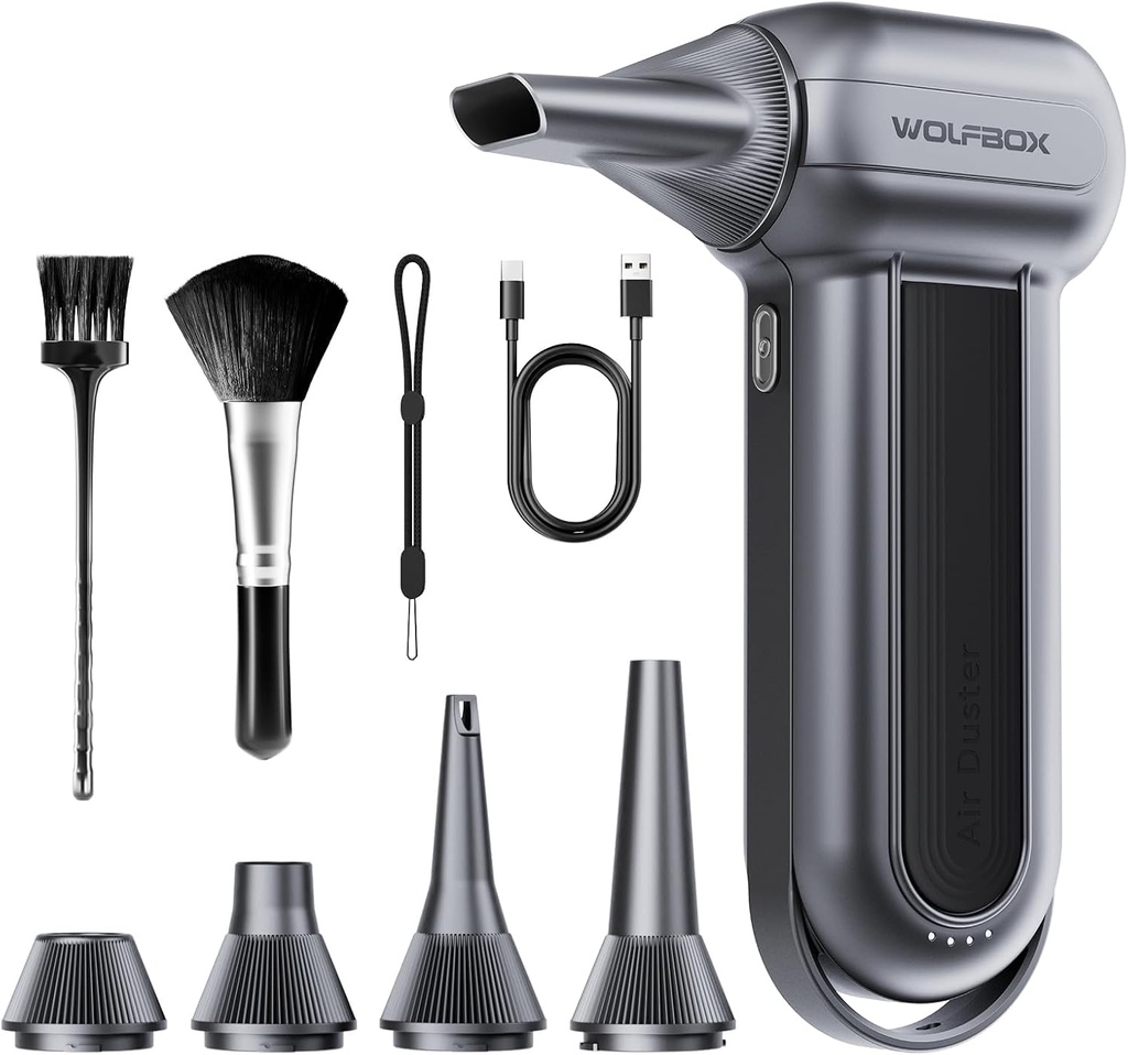 WOLFBOX MF100 — Cordless Electric Air Blower Extreme Power 150,000 RPM