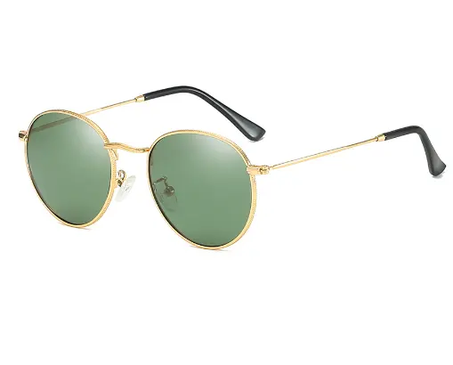 [26 - 3447D] (26 - 3447D) Lunettes de soleil em métal doré. Verres Cat.3. Forte luminosité solaire. CE