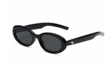 (3 - 2117) Sunglasses in black acetate. Cat 3. Strong light. THIS