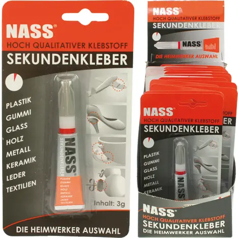 [62119 ZEN26] Superglue 3g Carte 24 pièces en Display