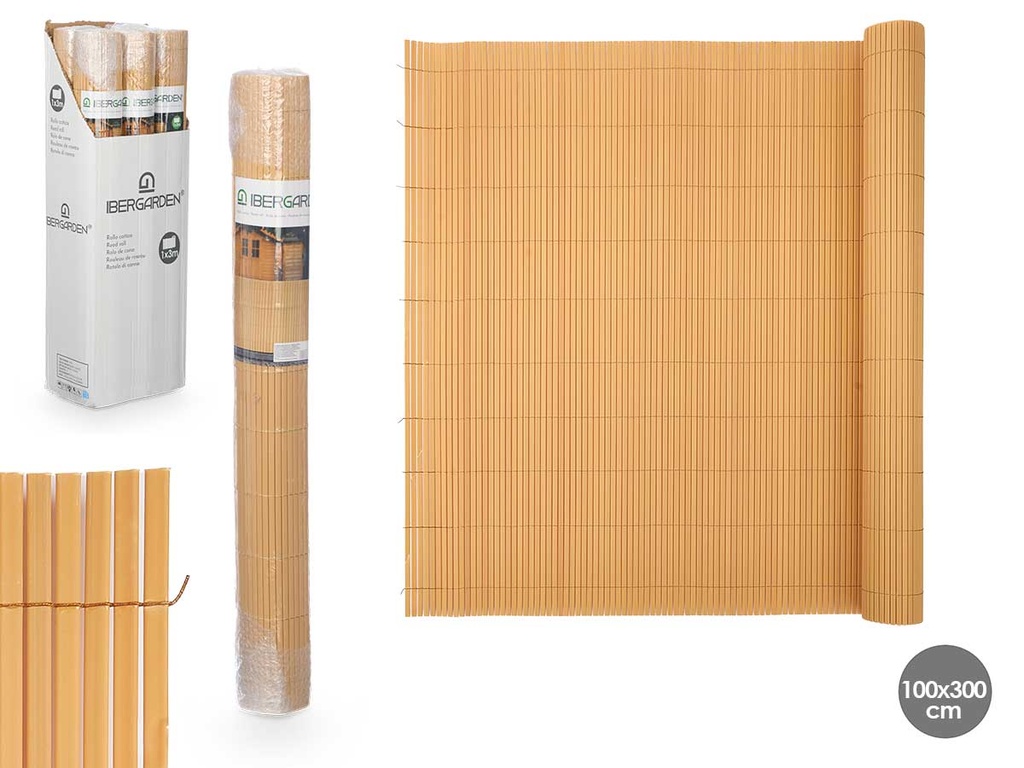 Rouleau de roseau pour clôture en pvc de bambou