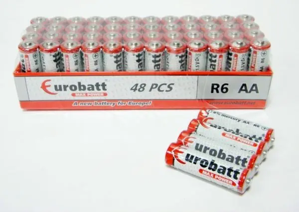 [SR6-SP4 ZEN26] Max Power AA R6P batteries 4 pieces.