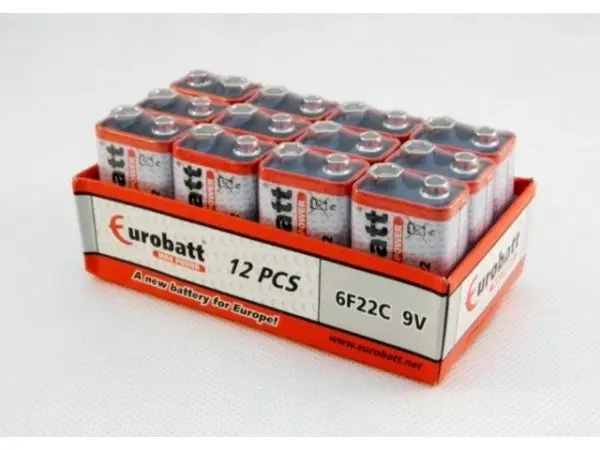 Piles 9 V R9 Max Power shrink Ex. Date : 22/12