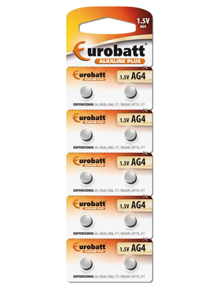 [AG4-BP10 ZEN26] Batterie Alkaline Batteries Eurobatt AG4 - BP10