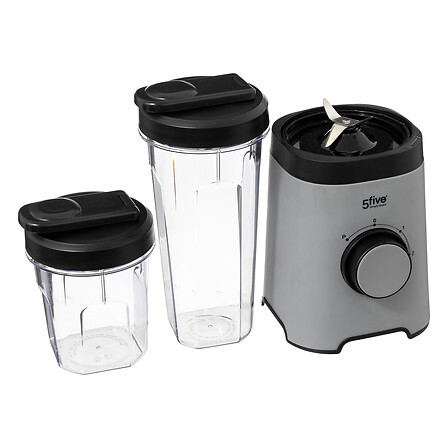 Blender + 2 Bouteilles 300ml / 600ml 5Five