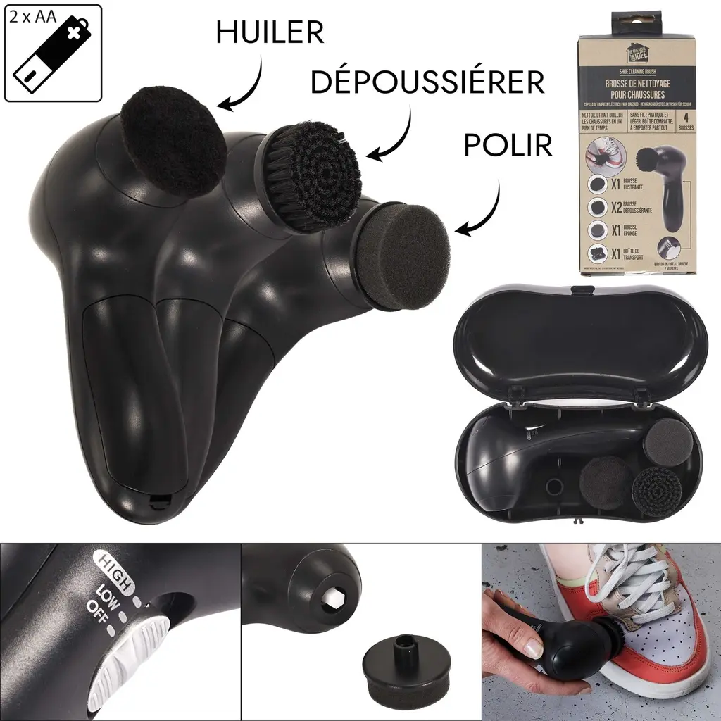 [DI8779 ZEN28] Electric shoe brush