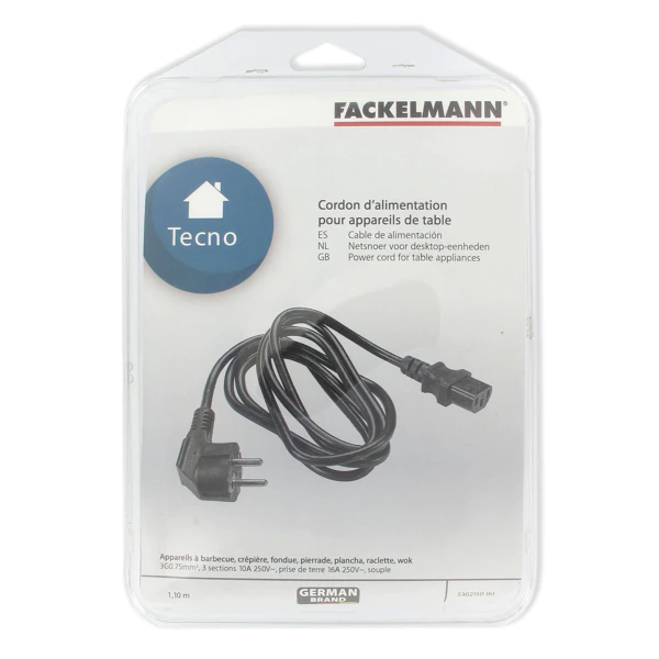 [5302150 ZEN28] Universal power cord for appliances