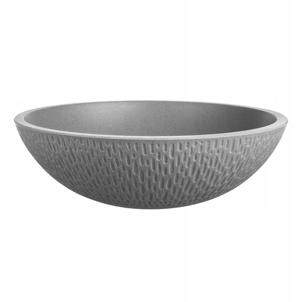 [ADG.VGR1521T ZEN28] Gray Granite Countertop Bathroom Sink