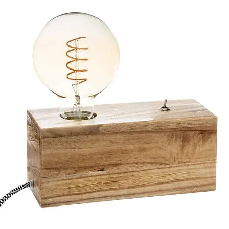 [167564 ZEN28] Lampe socle Tibu naturel 