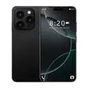 2025 G16 Pro Max 5G Unlocked Smartphone Android 15 6+128GB Dual SIM Mobile Phone (Noir, 128GB)