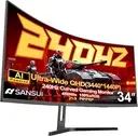 [ES-G34C5 PRO] Sansui 34 inch curved screen 240 hz