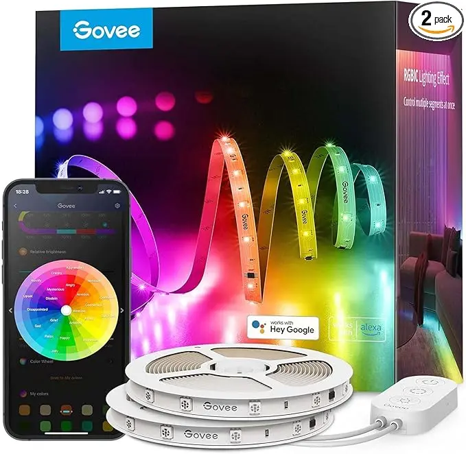 Bande LED RGB connecté GOOVE (2x15m)