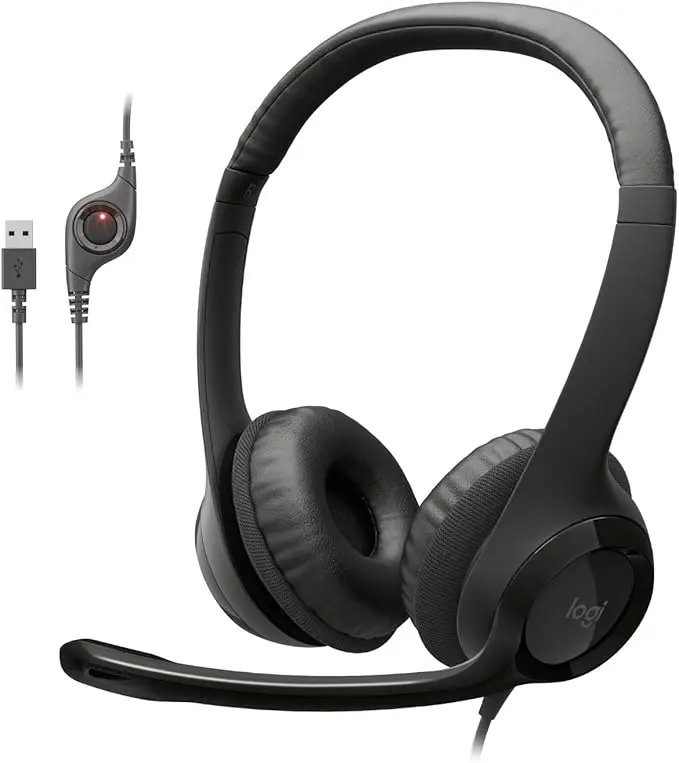 Logitech H390 Headset with Microphone