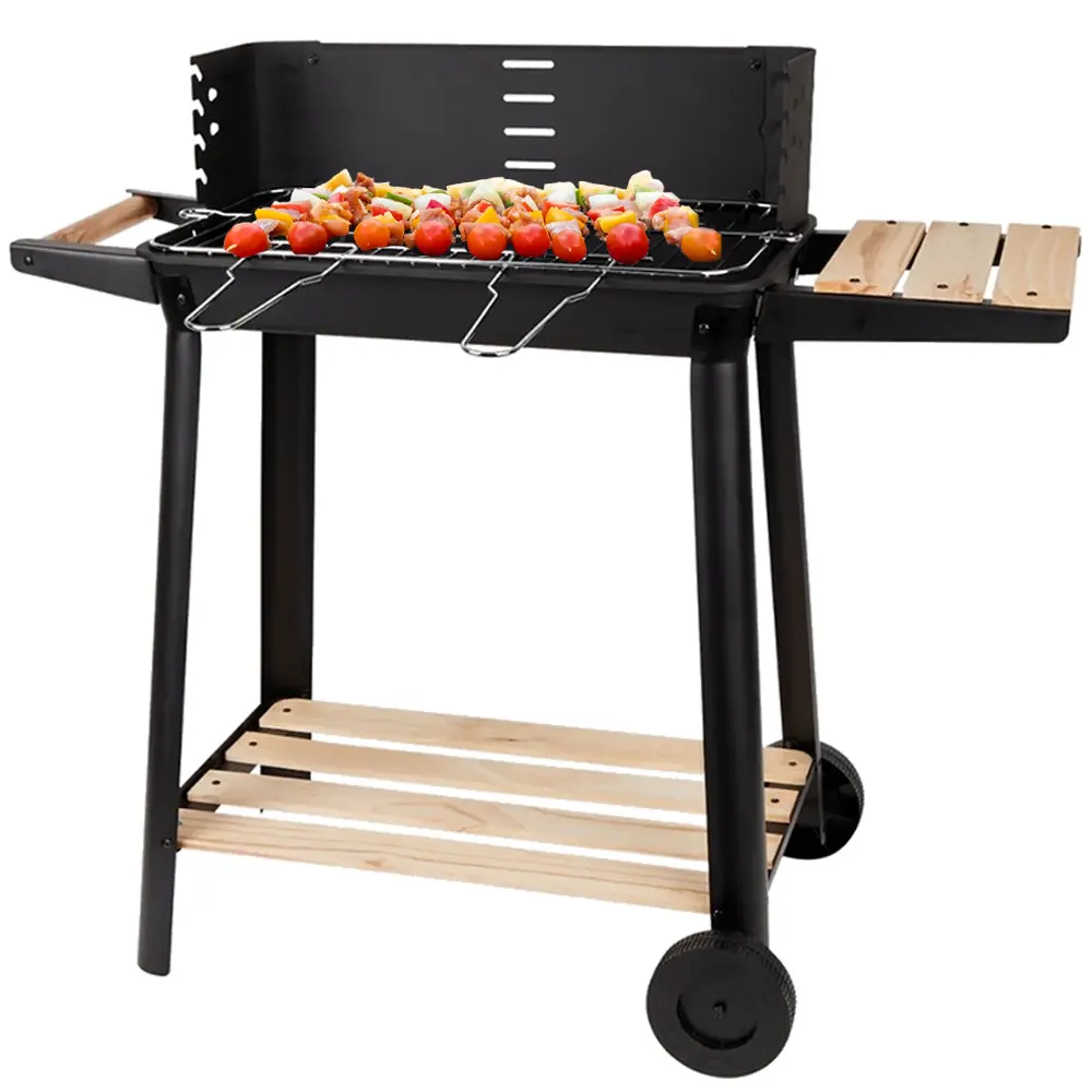 [27090 ZEN30] Large charcoal garden barbecue