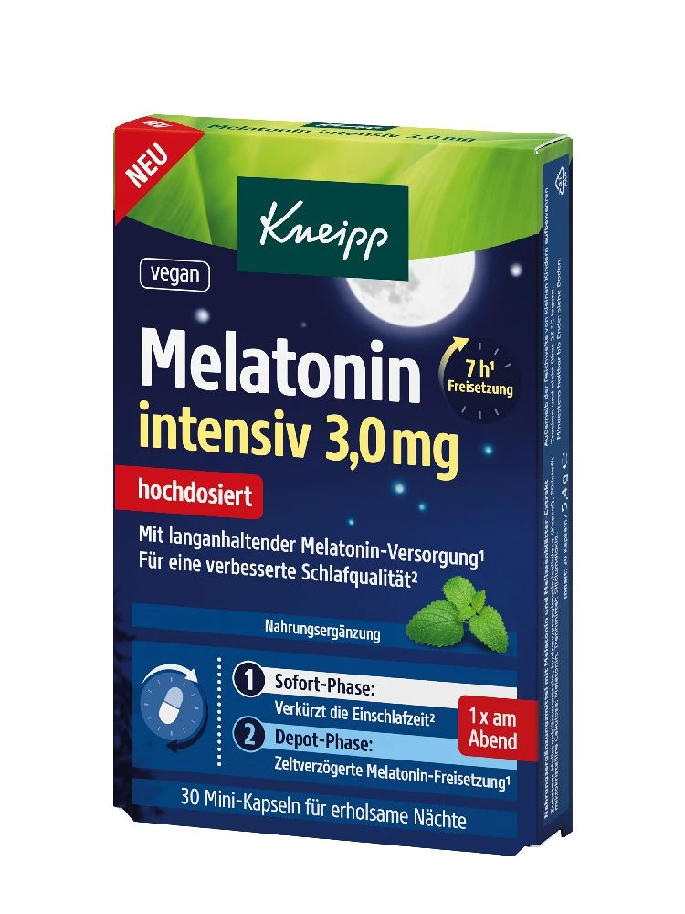 [9527697 ZEN2901] Kneipp Melatonine infusion 3 mg, 16 g (30 capsules)