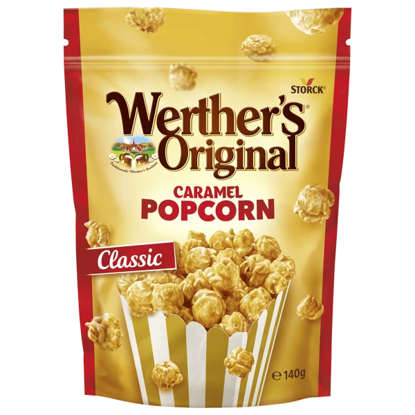 [7283444 ZEN29] Werther’s Original Caramel Popcorn, Classic Bag