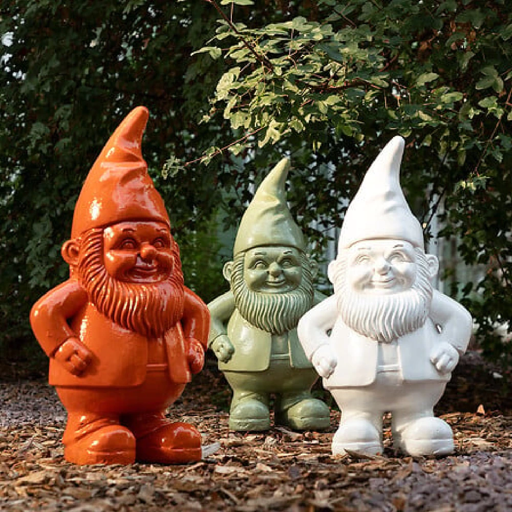 [206134 ZEN29] Anao resin dwarf statue H42 cm – exterior