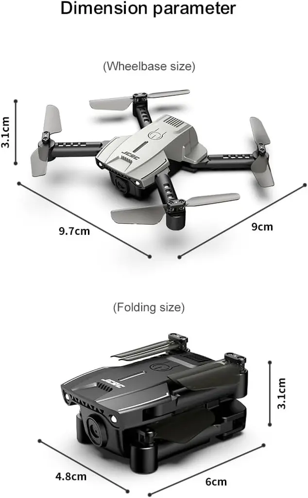 [D4] SELF-FLYING MINI POCKET DRONE