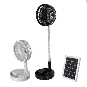 [MJ-SF6SOLARFAN] MINI SOLAR USB RECHARGEABLE FAN