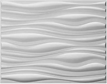 [3DINR] WALL 3D FURNISHED 1m² ( 2Panneau)