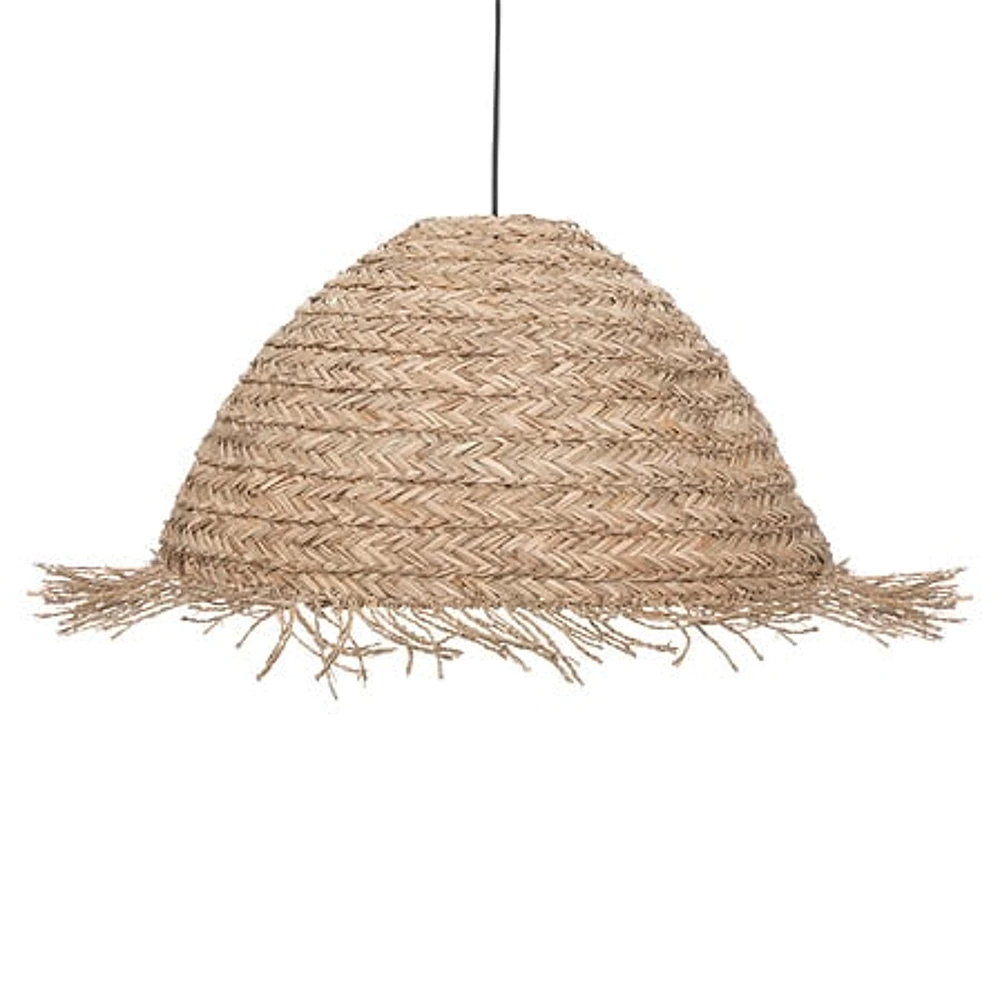 [190693 ZEN29] Suspension réseau Seav naturel D56 cm – beige