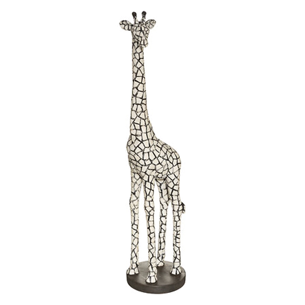 [182311 ZEN29] Ozaria resin giraffe H89 cm