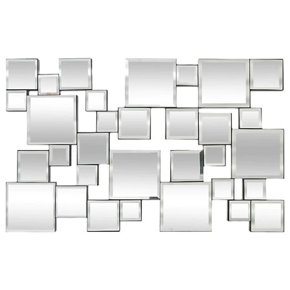 [210428 ZEN29] Decoration murale miroir Jandira 60x38 cm 