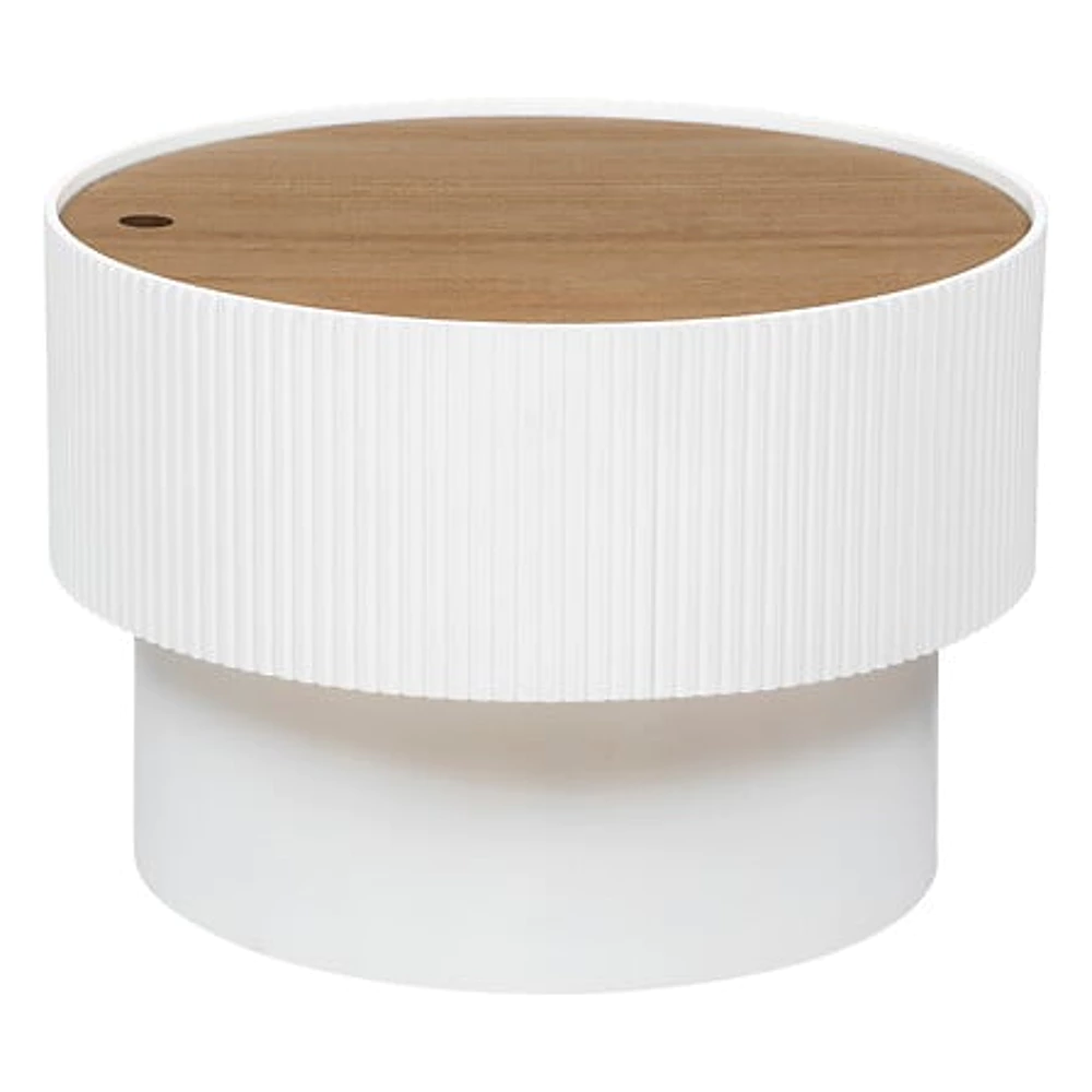[197741A ZEN29] Enola coffee table – white