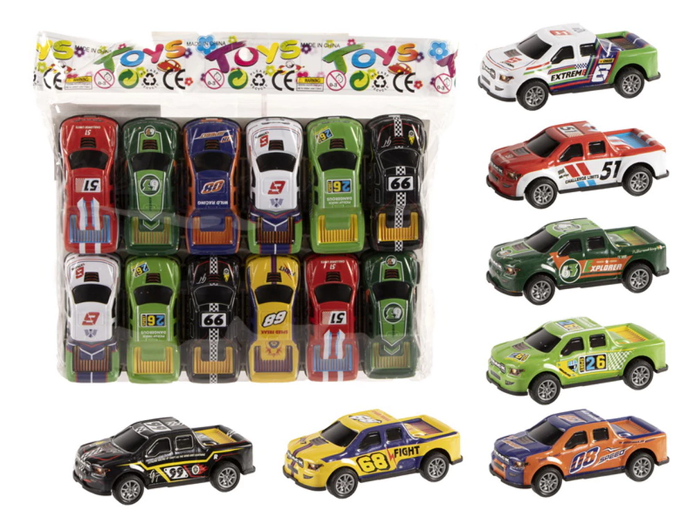 Miniature cars x12 to remove in a bag