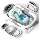 AVIDOR Foldable baby bath – From birth to toddler – non-slip feet